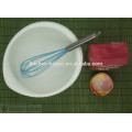 As Seen on TV Top Quality Stainless Handle Silicone eggbeater